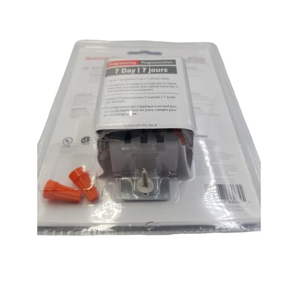 Honeywell Home 7-Day Programmable Switch In-wall Timer RPLS530A1038 - Picture 5 of 12